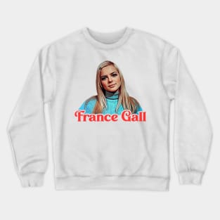 France Gall // French Yé-Yé Icon Fan Art Crewneck Sweatshirt